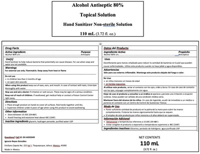 110 mL Labels (110 mL)
